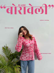Boravelli Babe Bell Sleeves Kurti by Evara