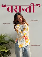 Vasanti Straight Sleeves Kurti by Evara