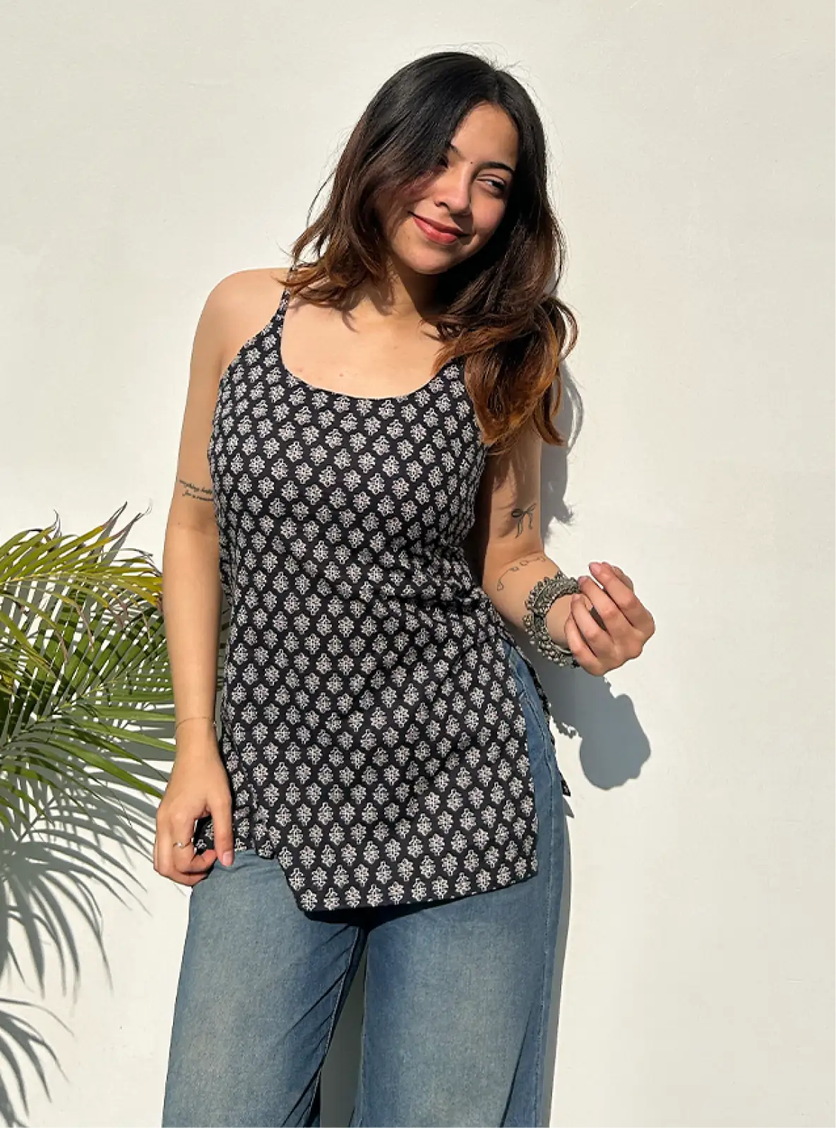 Ahana Short Sleeveless Kurti