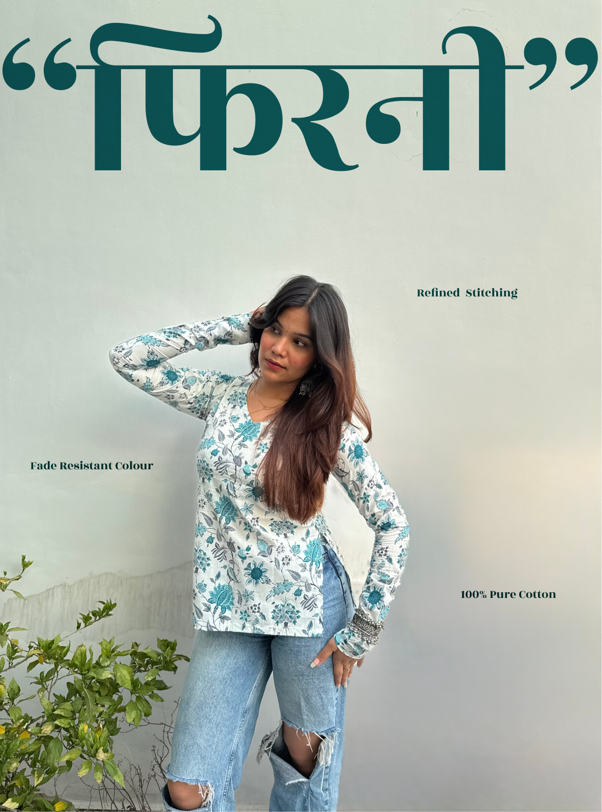 Phirni Short Kurti by Evara