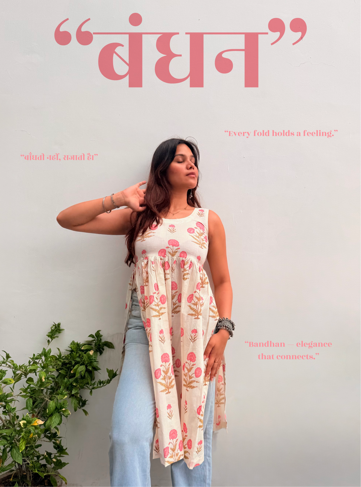 Bandhan Nayra Kurti by Evara