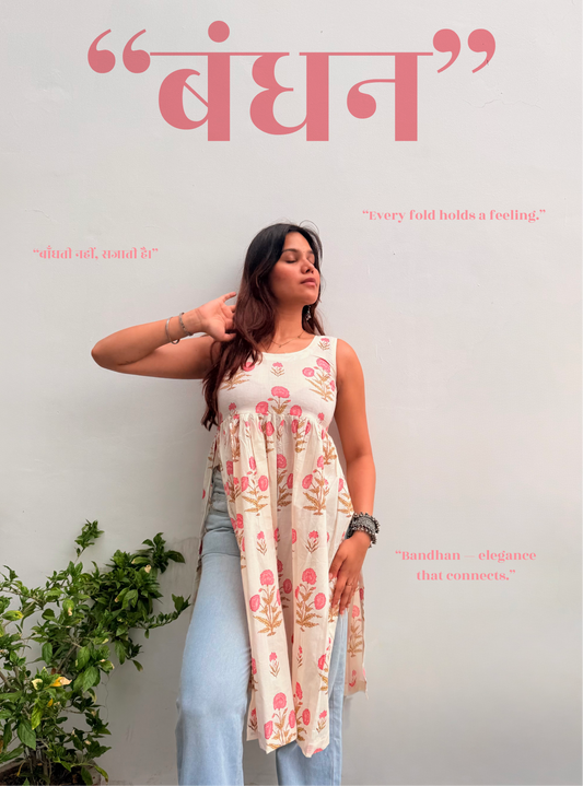 Bandhan Nayra Kurti by Evara