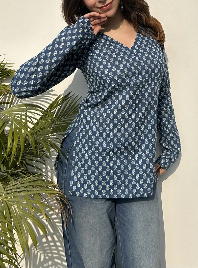 Mehreen Straight Sleeves Kurti