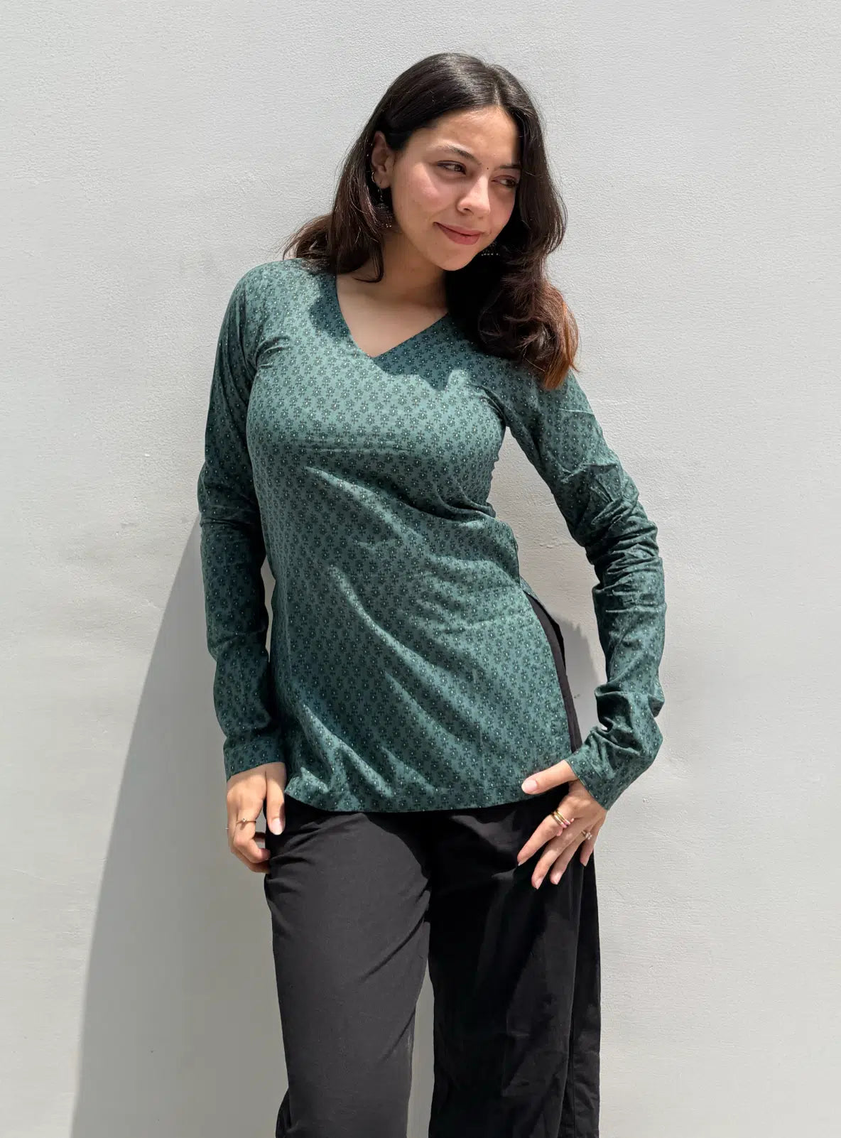 Yashi Straight Sleeves Kurti