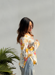 Vasanti Straight Sleeves Kurti by Evara