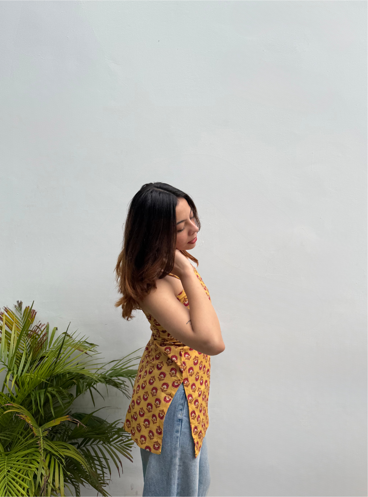 Kanak Katha Short Kurti by Evara