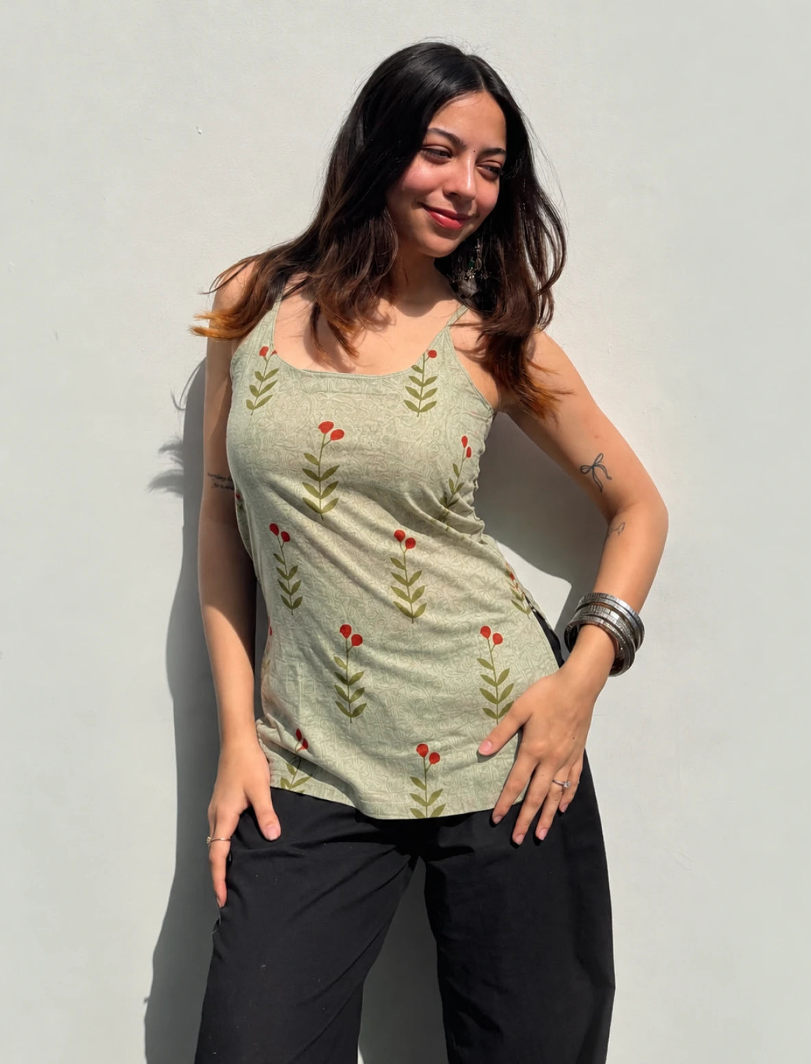 Kuhu Short Sleeveless Kurti