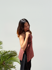 Surkhmahal Short Kurti by Evara