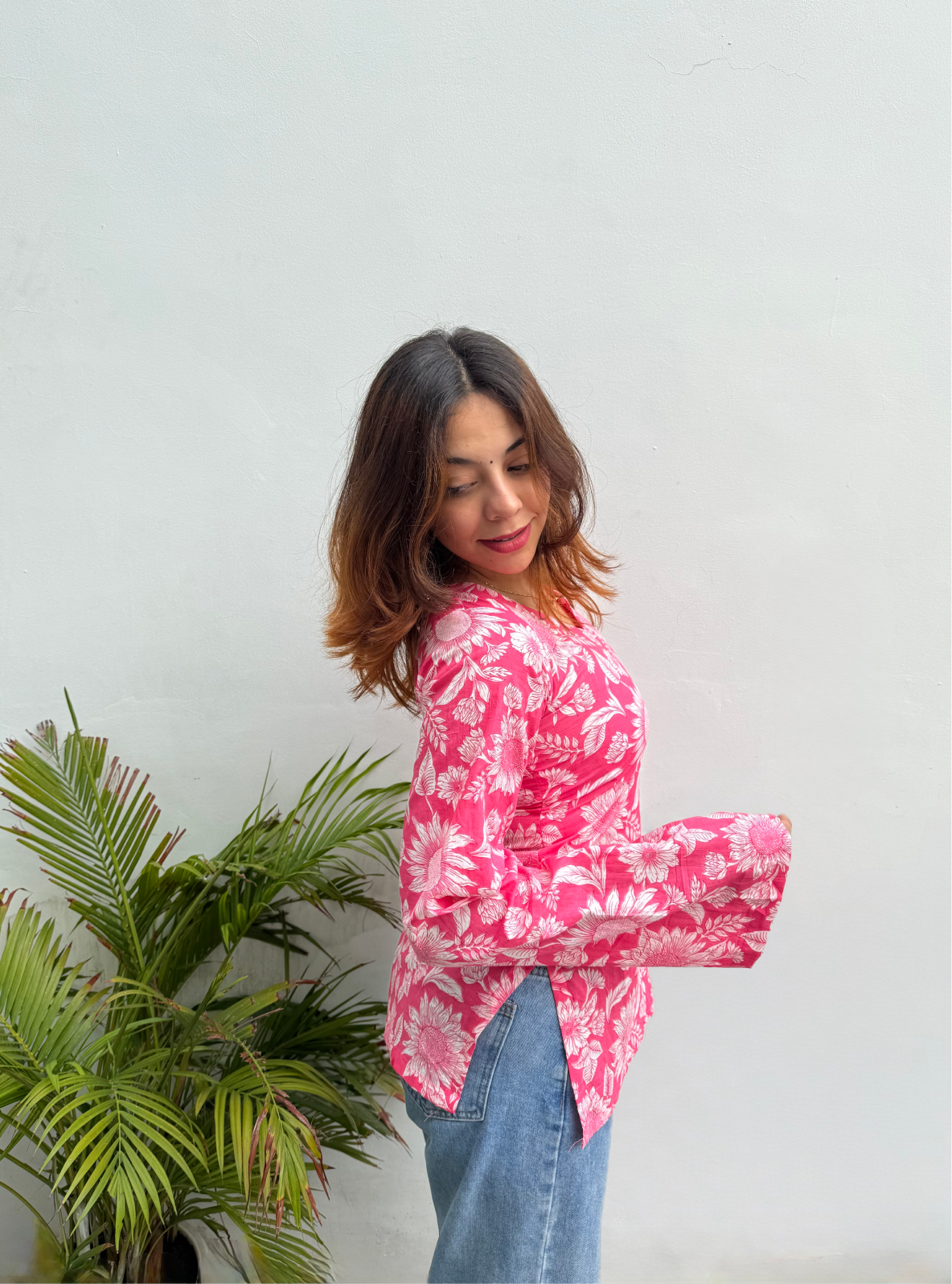 Boravelli Babe Bell Sleeves Kurti by Evara