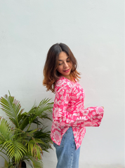 Boravelli Babe Bell Sleeves Kurti by Evara