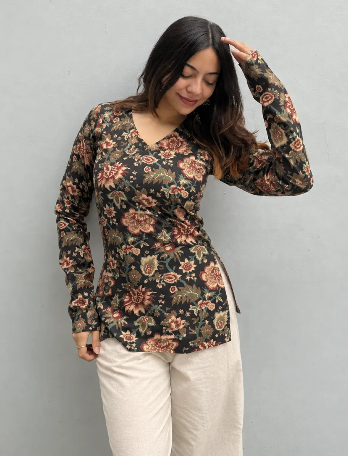 Nupur Straight Sleeves Kurti