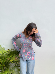 Tarini Straight Sleeves Kurti by Evara
