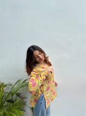 Ranjhan Straight Sleeves Kurti by Evara