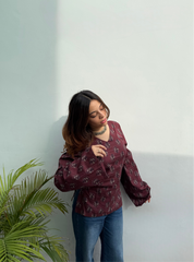 Bhel Babe Bell Sleeves Kurti by Evara