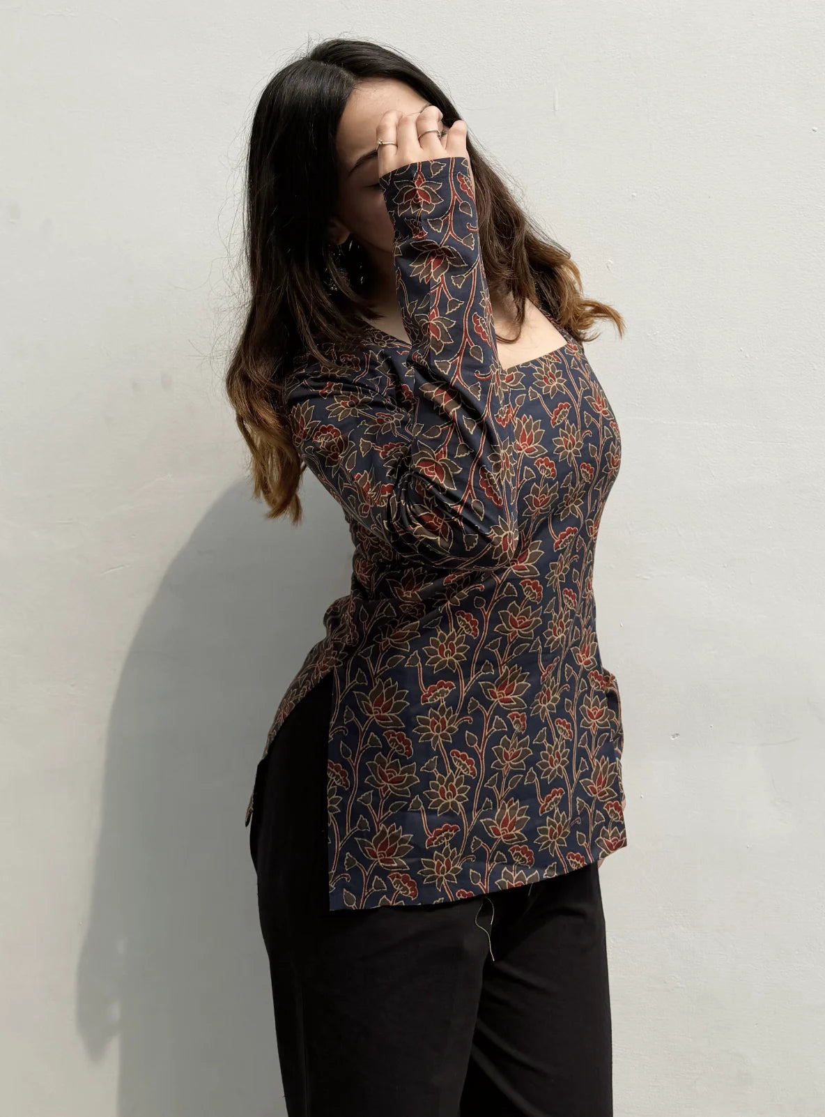 Mahika Corset Back Kurti
