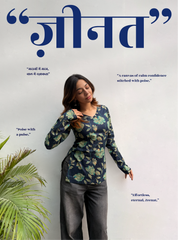 Zeenat Straight Sleeves Kurti by Evara