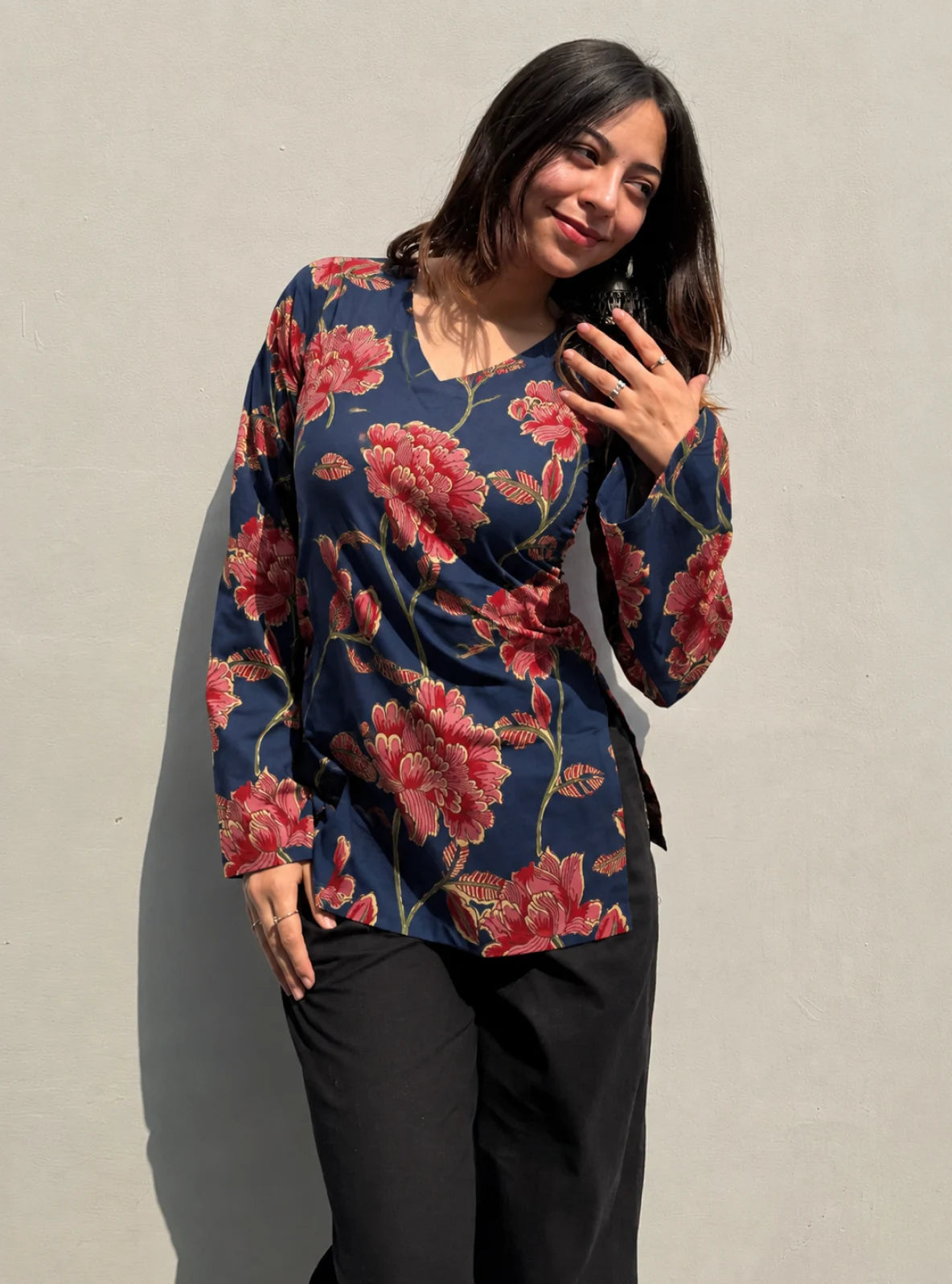 Tamanna Bell Sleeves Kurti