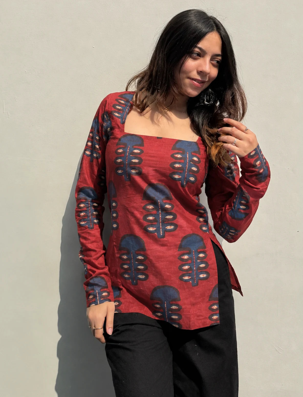 Mira Square Neck Kurti