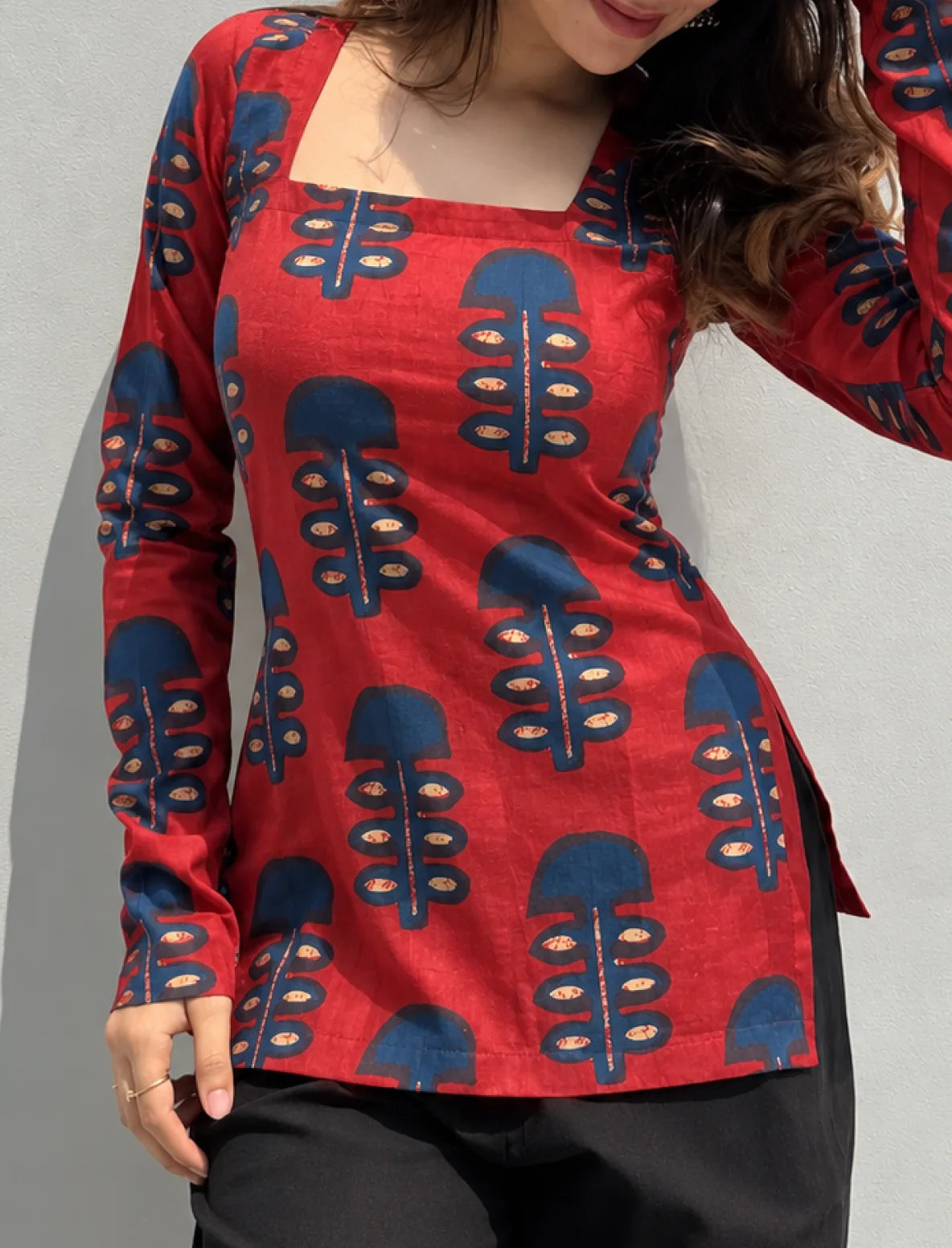 Mira Square Neck Kurti