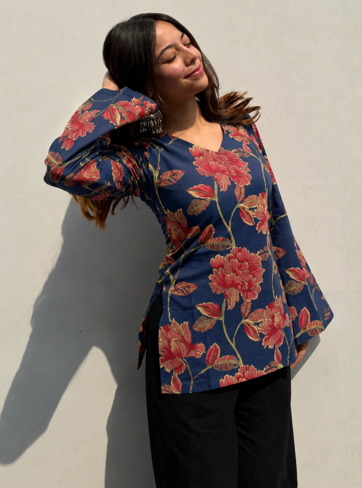 Tamanna Bell Sleeves Kurti