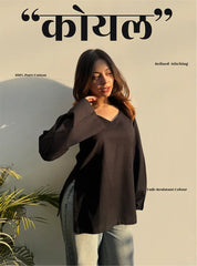 Koyal Bell Sleeves Kurti by Evara