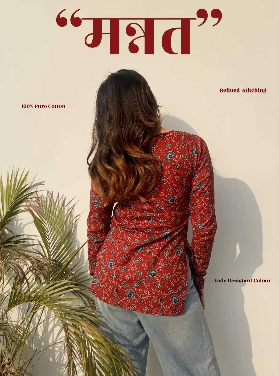 Mannat Boat Neck Kurti
