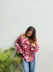 Rudrani Bell Sleeves Kurti by Evara