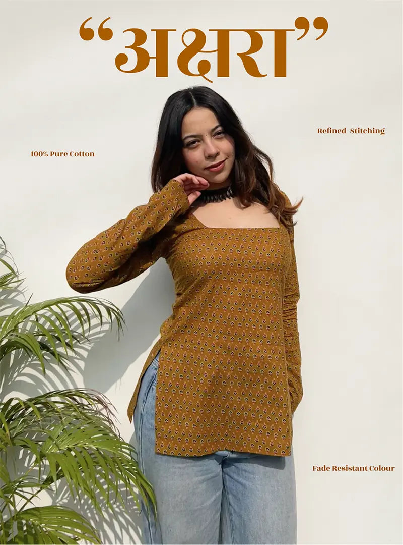 Akshara Square Neck Kurti