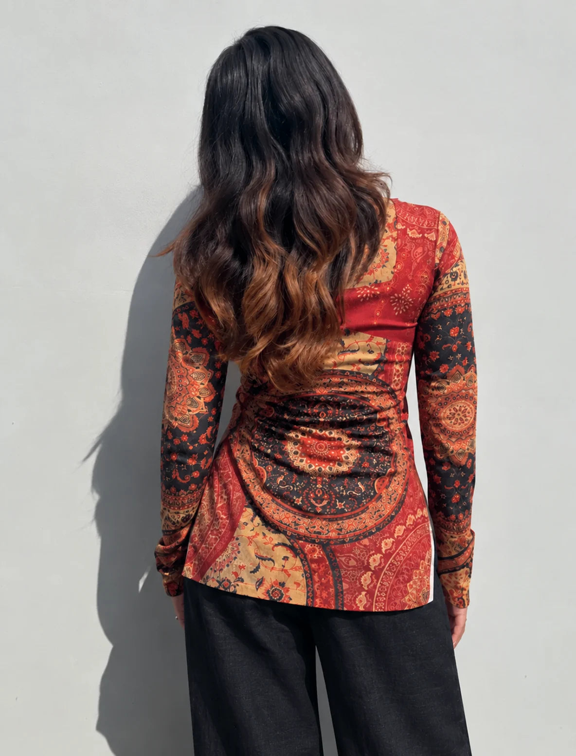 Kastoori Square Neck Kurti