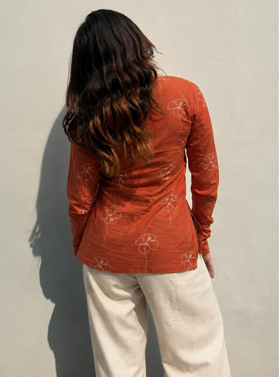 Mogra Square Neck Kurti