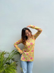 Ranjhan Straight Sleeves Kurti by Evara