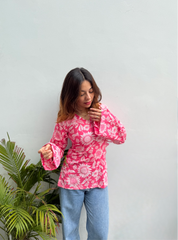 Boravelli Babe Bell Sleeves Kurti by Evara