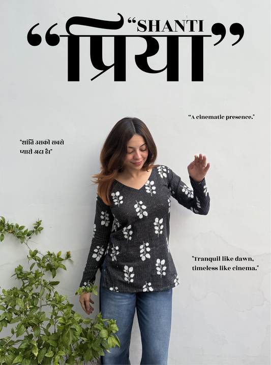 Shanti Priya Short Kurti by Evara