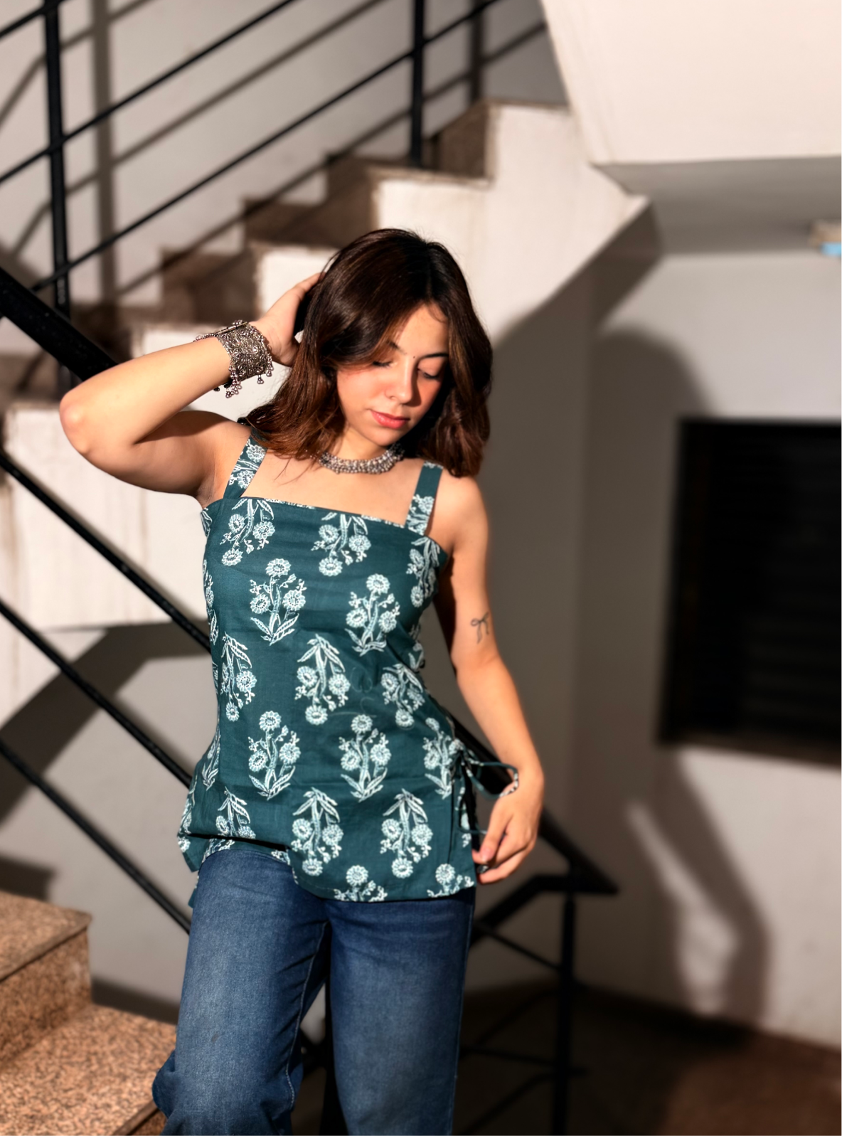 Inaya & Resham Short Kurti Combo by Evara