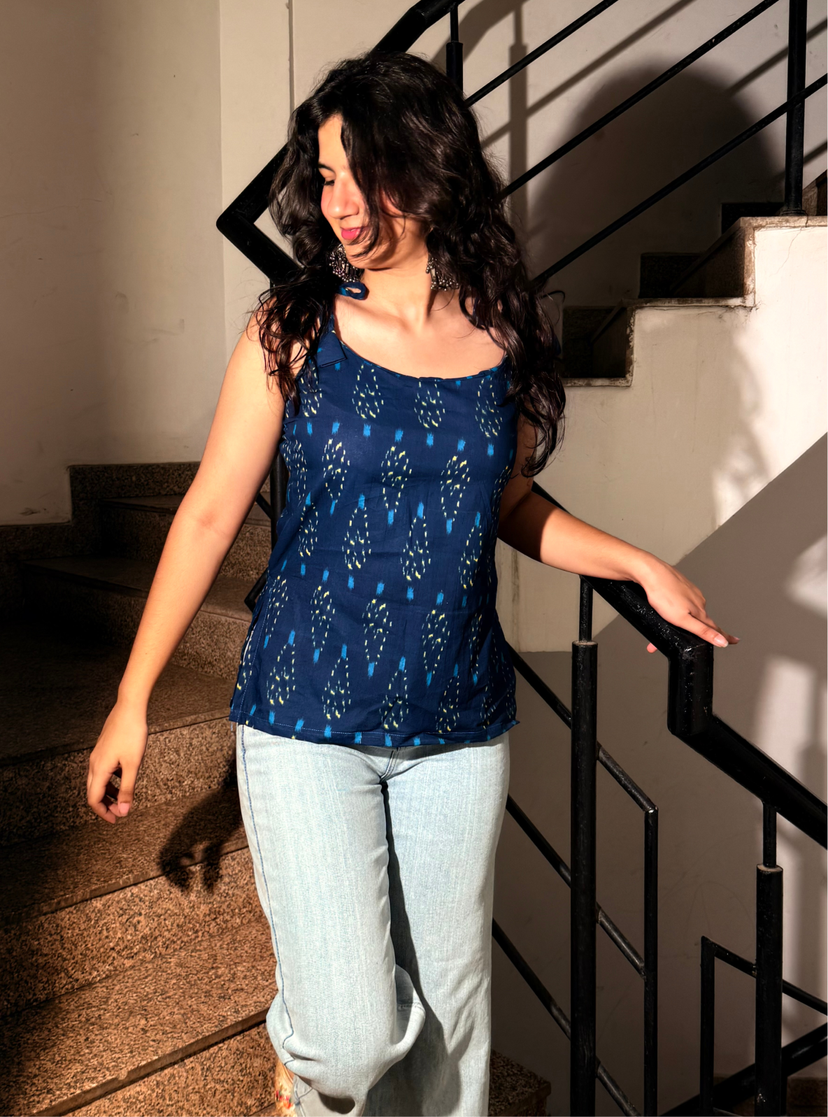 Varsha Short Kurti with Tie-up By Evara