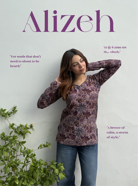 Alizeh Short Kurti by Evara