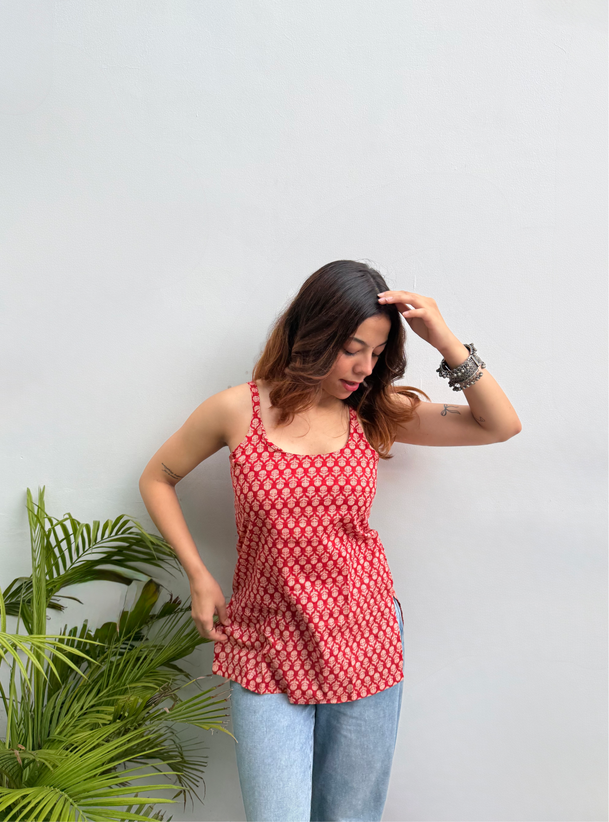 Phooljhadi Short Kurti by Evara