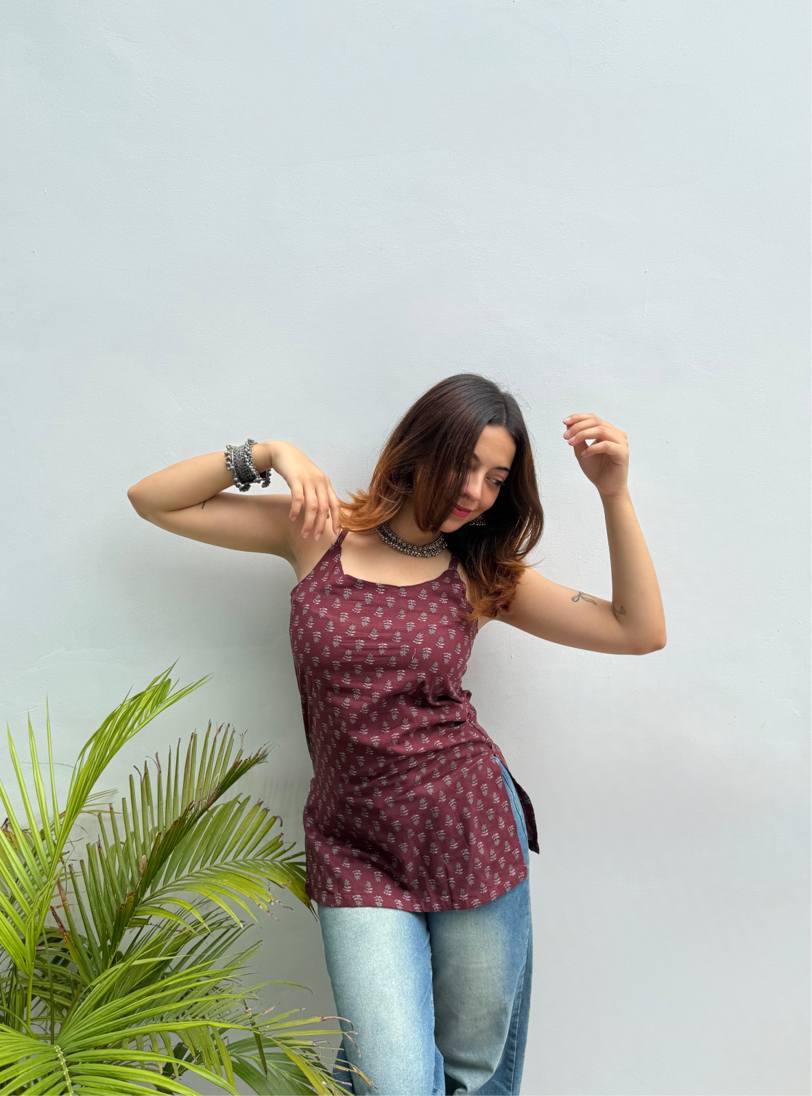 Gully Gulabo Short Kurti by Evara
