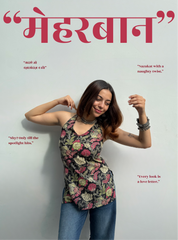 Meherbaan Halter Neck Kurti by Evara