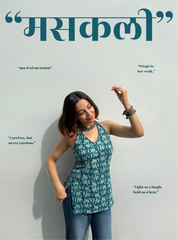 Masakali Halter Neck Kurti by Evara