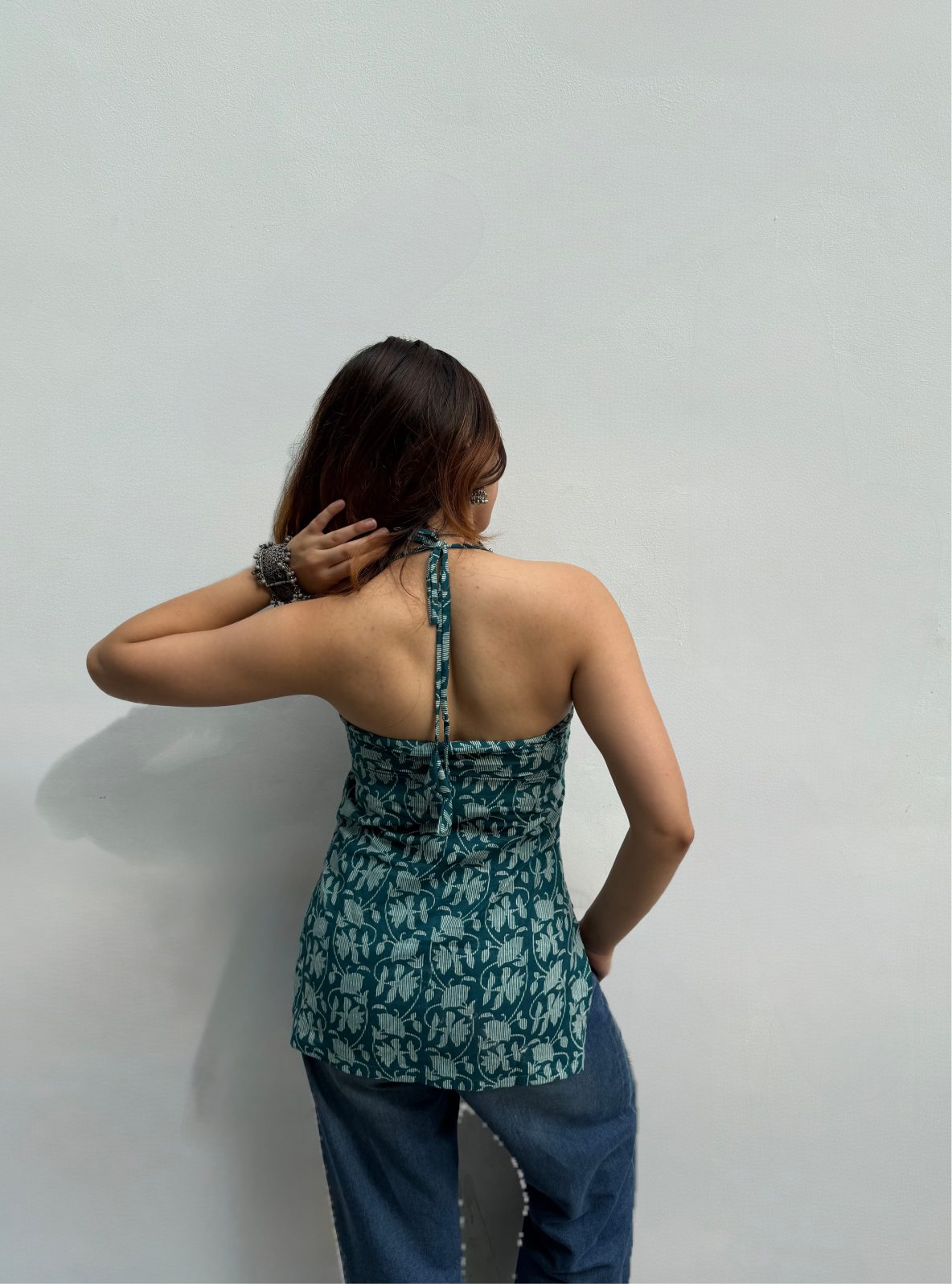 Masakali Halter Neck Kurti by Evara
