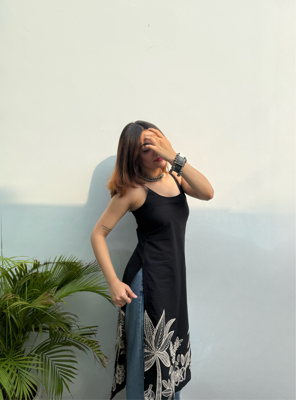 Noor-Ae-Qala Long Kurti by Evara