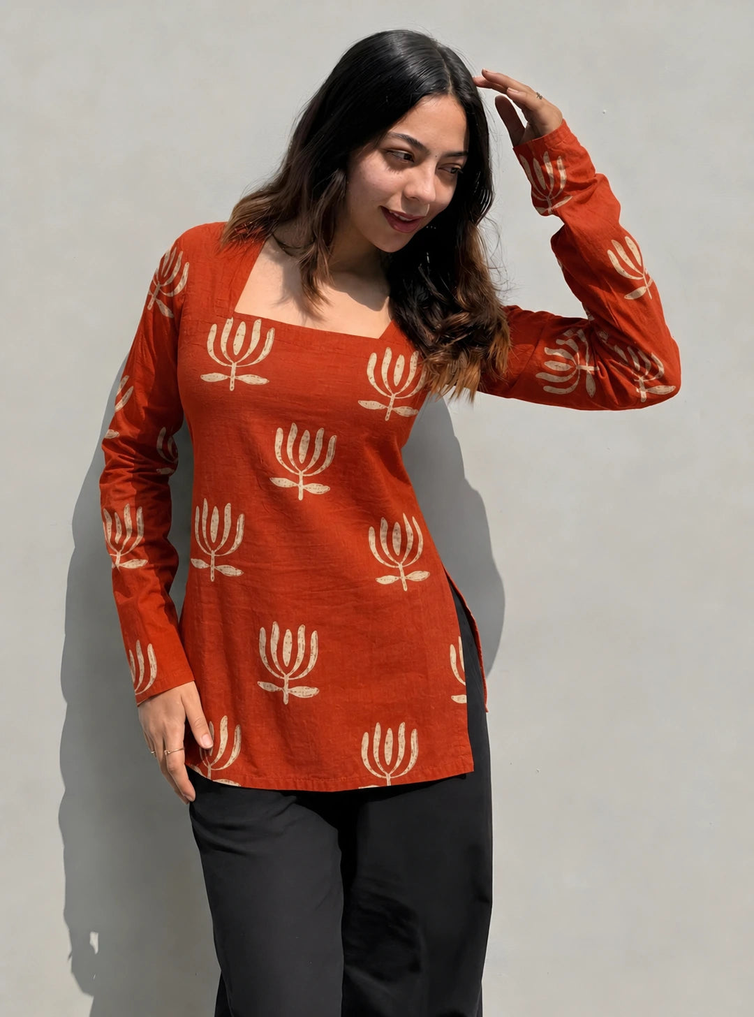 Mriga Corset Back Kurti