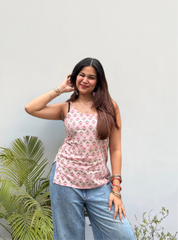 Pink Patakha Short Kurti by Evara