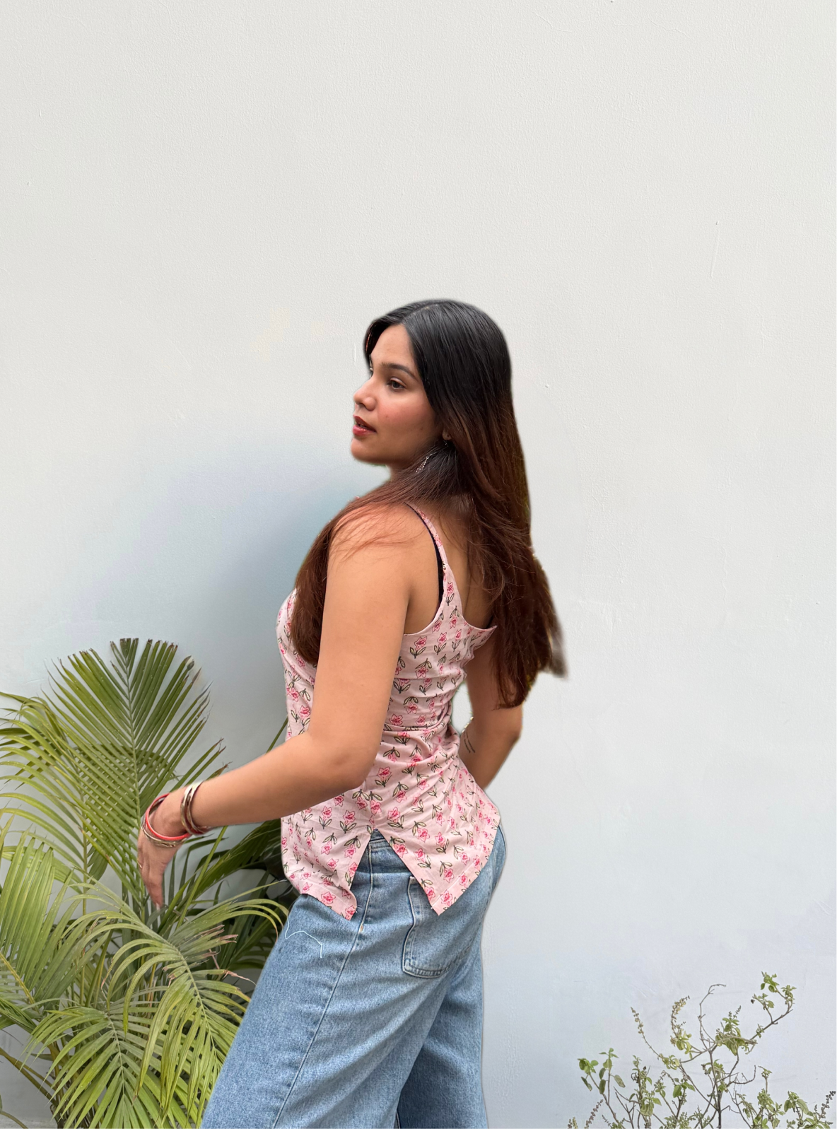 Pink Patakha Short Kurti by Evara
