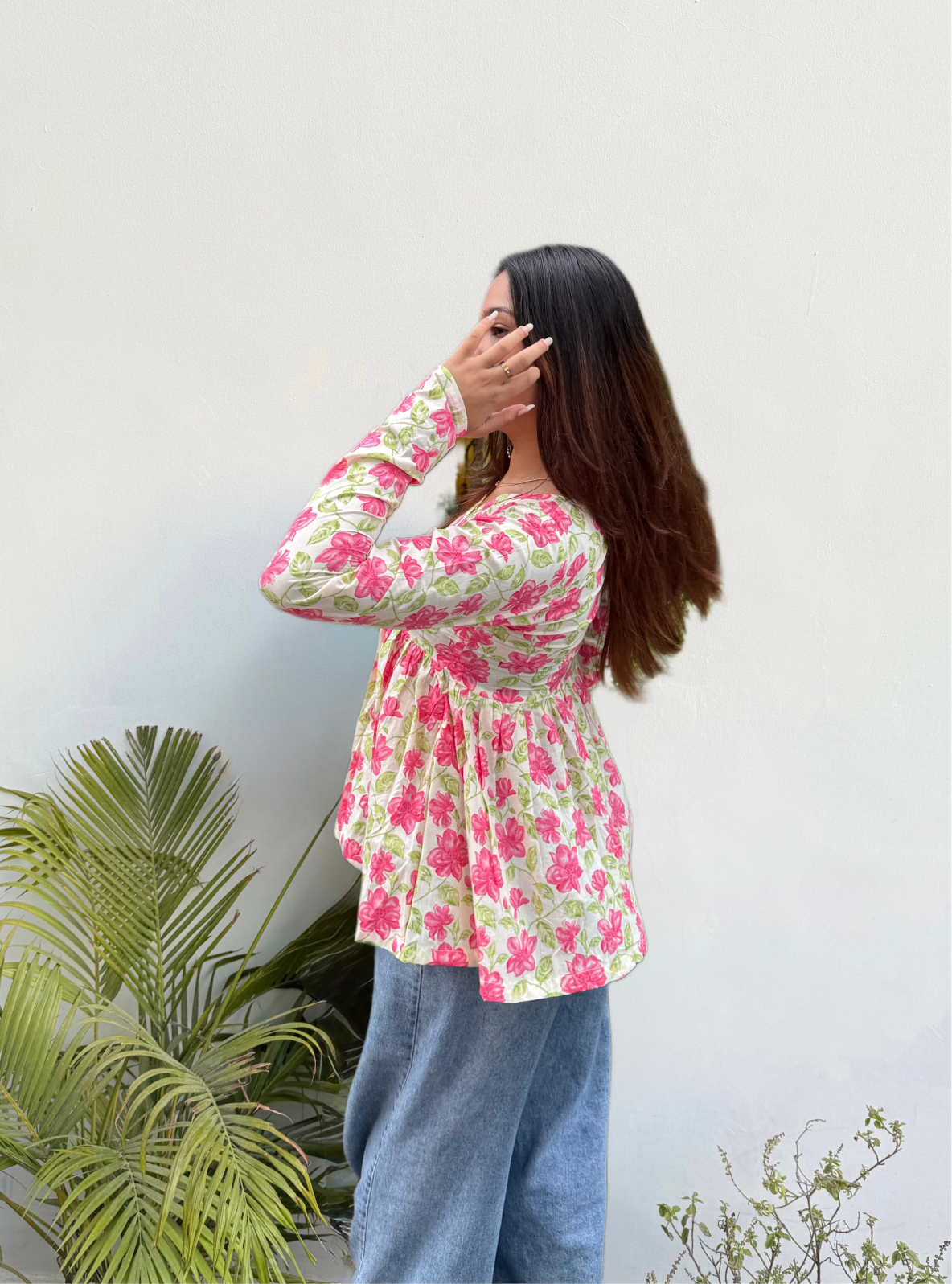 Chandni Charm Flared Kurti by Evara